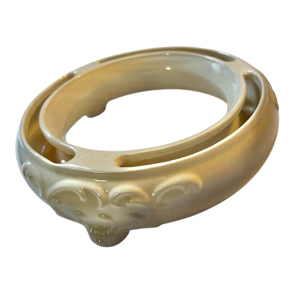 Vintage Accents Vintage Ceramic West Germany Cream Pansy Posey